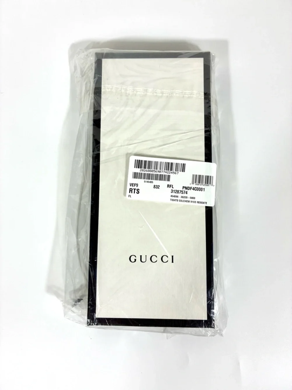 Gucci Chevron Knit Tights Pink Roseate Small NEW Box Included